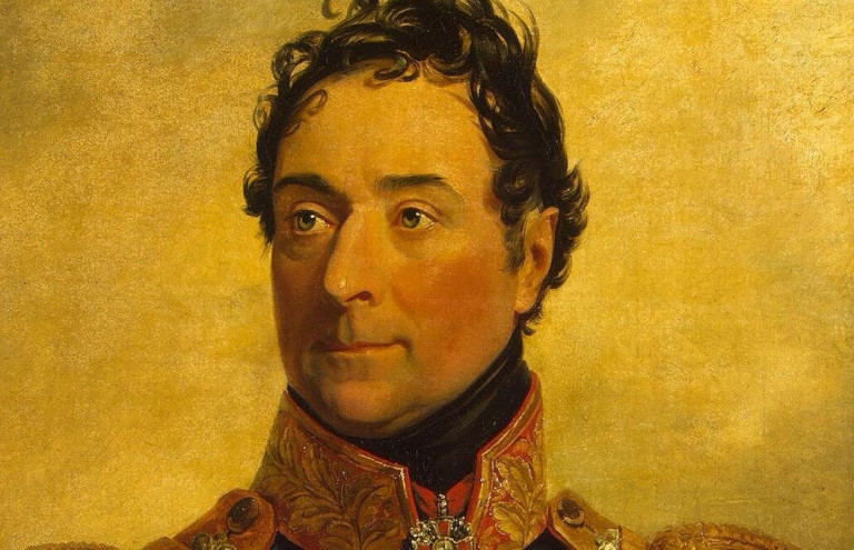 Заглавная иллюстрация. Портрет графа Лонжерона кисти художника Джорджа Доу. Фрагмент