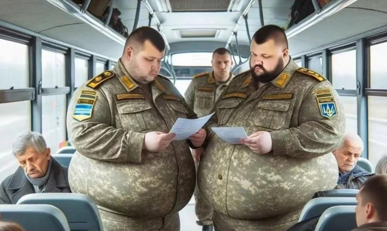 На заглавном фото: Тема мордоворотов ТЦК заполонила украинские паблики...