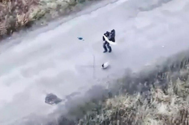 Заглавное фото: А эти двое мужчин под Купянском были безжалостно убиты оператором дрона ВСУ, одному из них было 87 лет...