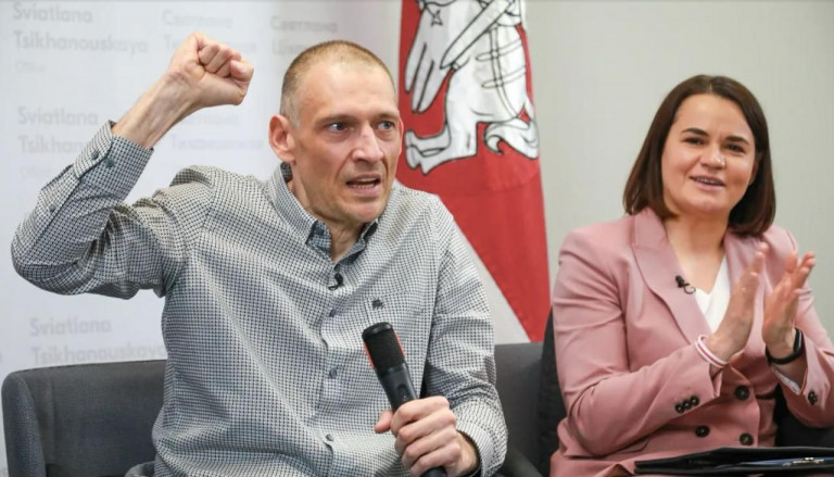 Сергей и Светлана Тихановские