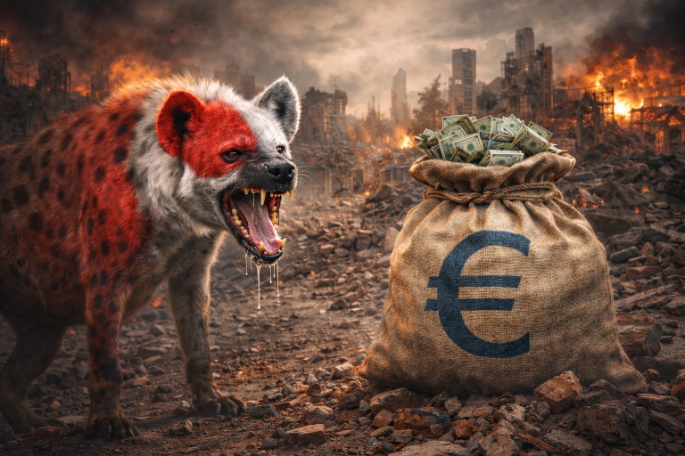 На заглавном фото: Гиене Европы мир не нужен