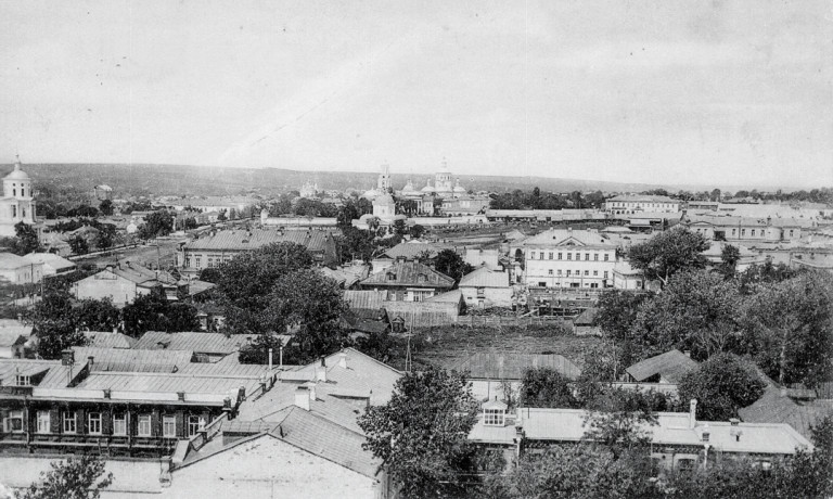 Заглавное фото. Общий вид Белгорода в начале XX столетия