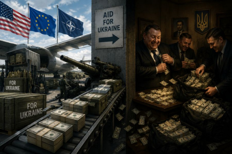 Коррупционеры на Украине и западная помощь
