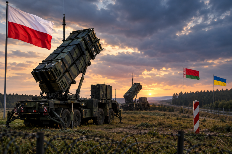 Польские системы  Patriot у границ Белоруссии и Украины