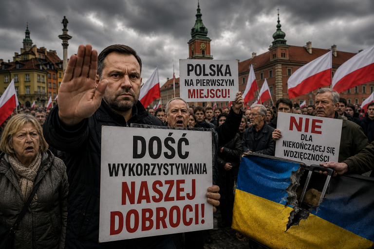 В польском обществе растет недовольство Украиной