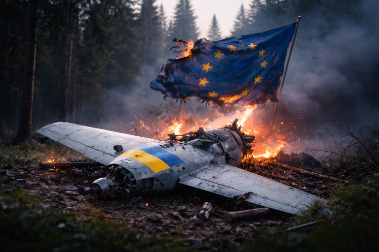 На заглавном фото: Украинские дроны над странами Евросоюза