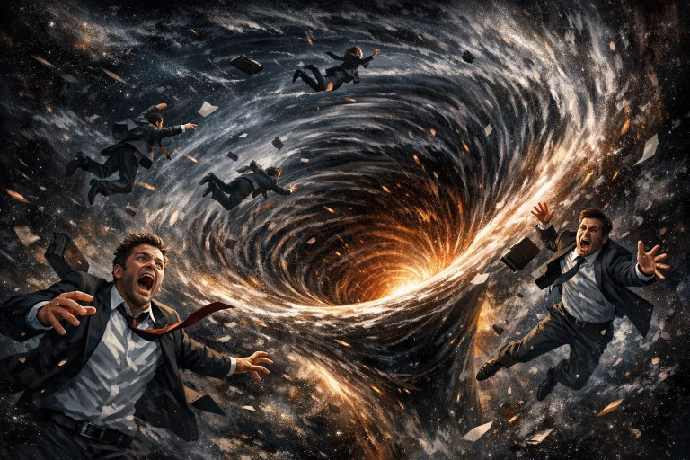 Чёрная дыра Украина