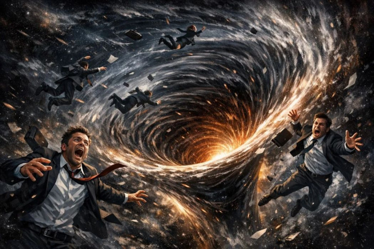 Чёрная дыра Украина