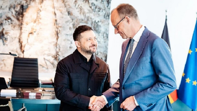 Зеленский и Мерц