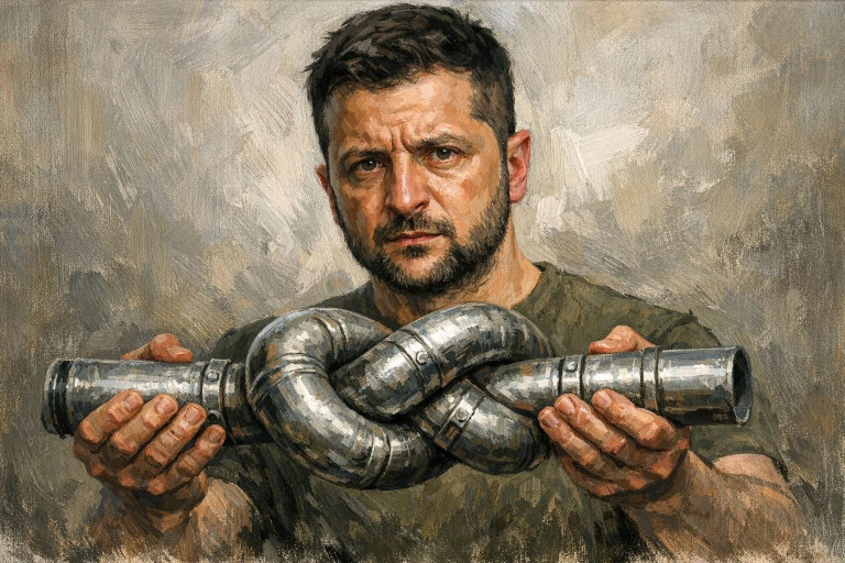 На заглавном фото: Зеленский шантажирует страны ЕС нефтепроводом "Дружба"