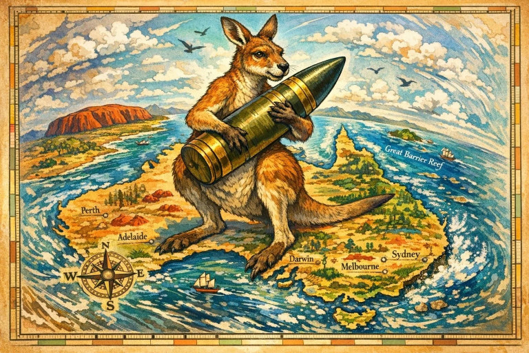 На заглавном фото: Австралия – это не только кенгуру...