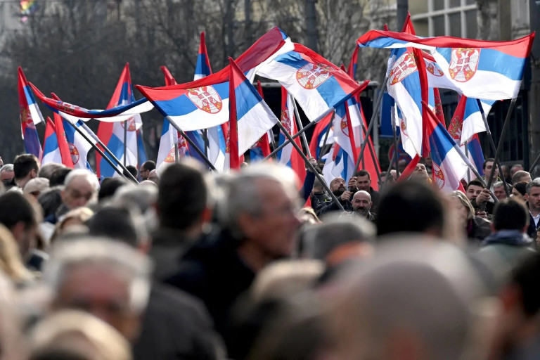 На заглавном фото: Српски свет и Русский мир – геополитические союзники, и стратегическая ось Белград – Москва положит конец гегемонии НАТО на Балканах