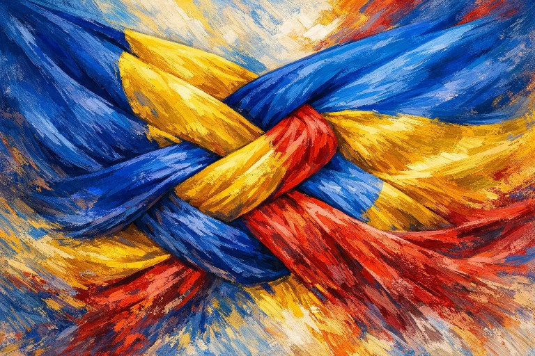 На заглавном фото: Бухарест стремится к унификации румынской политической идеологии с украинской политической идеологией