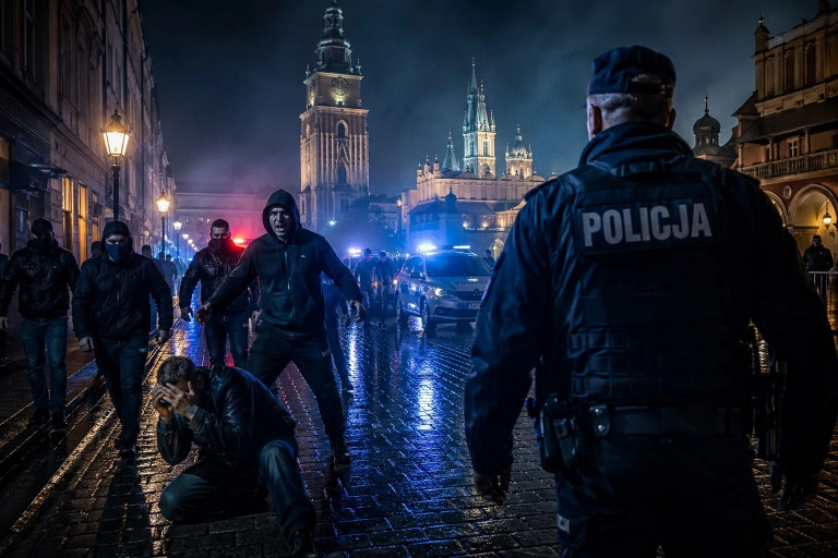 Украинские преступники терроризируют Польшу. Источник: chatgpt.com