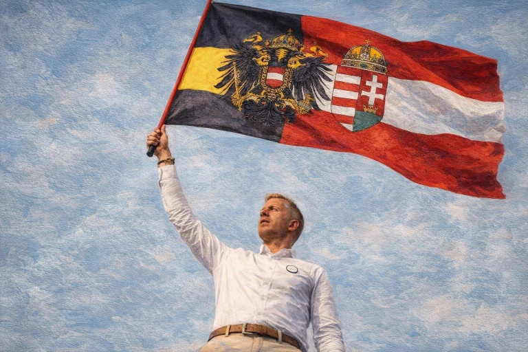 На заглавном фото: Петер Мадьяр желает восстановить Австро-Венгрию