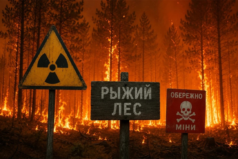Горят радиоактивные леса