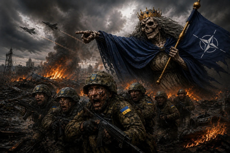 НАТО ведёт Украину к гибели