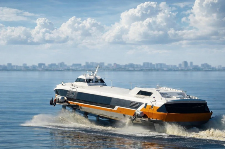Скоростное судно «Метеор 120Р-7» планируют задействовать на межрегиональном маршруте Ростов-на-Дону – Таганрог – Мариуполь