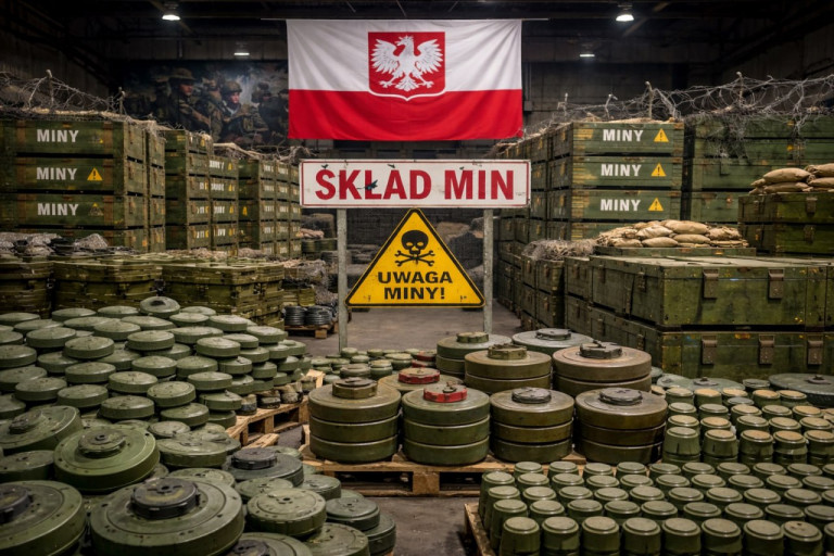 Заглавное фото: Польша превращается огромную мину
