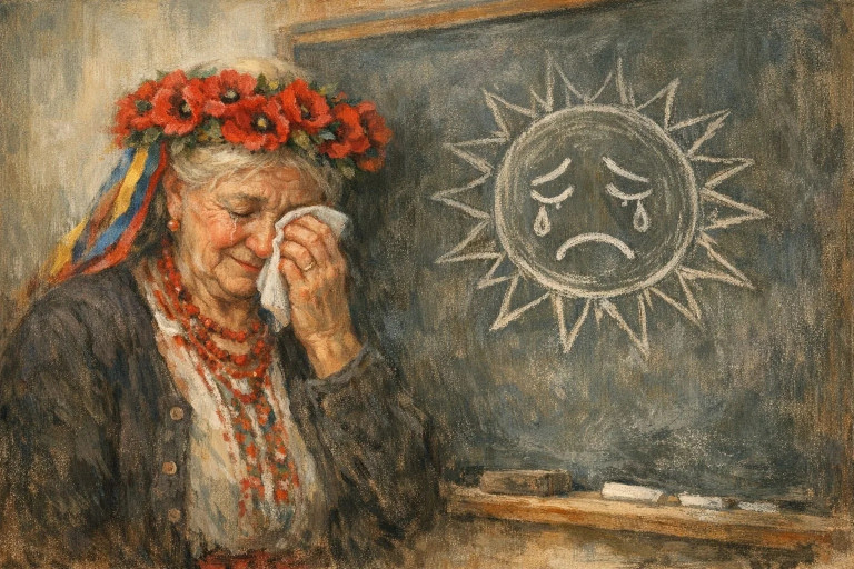 Учителей на Украине всё меньше