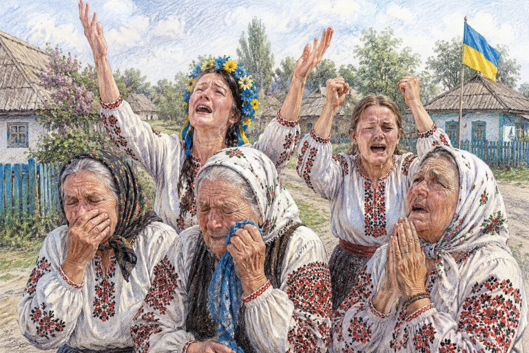 Депрессия и тревога на Украине 