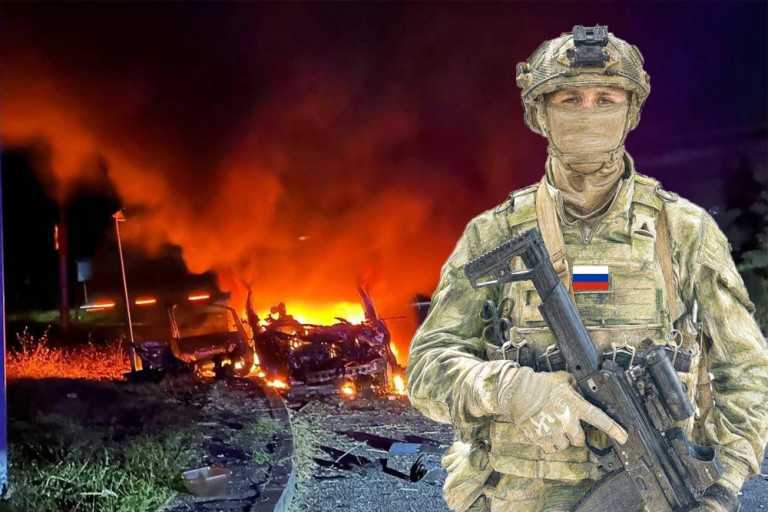 Удары ВС России по Запорожью