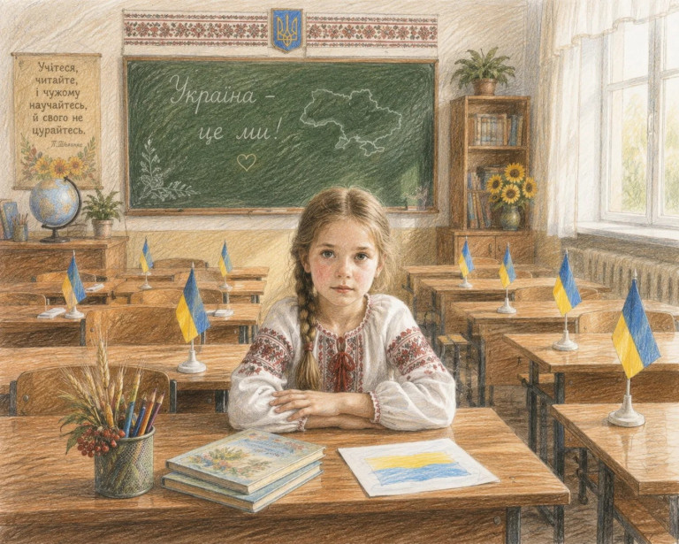 Украинские школы опустели