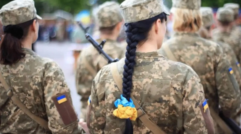 Мобилизация женщин на Украине