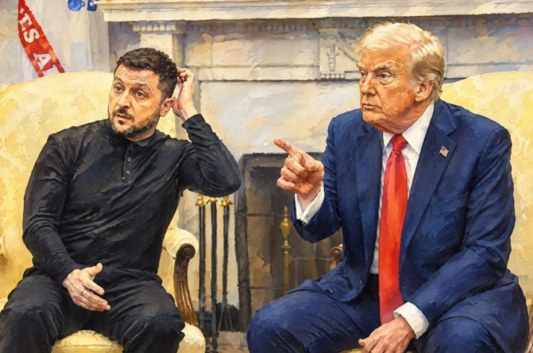 На днях президент США Дональд Трамп, общаясь с журналистами на украинскую тематику, заявил о желательности ухода Зеленского с поста президента Украины. 