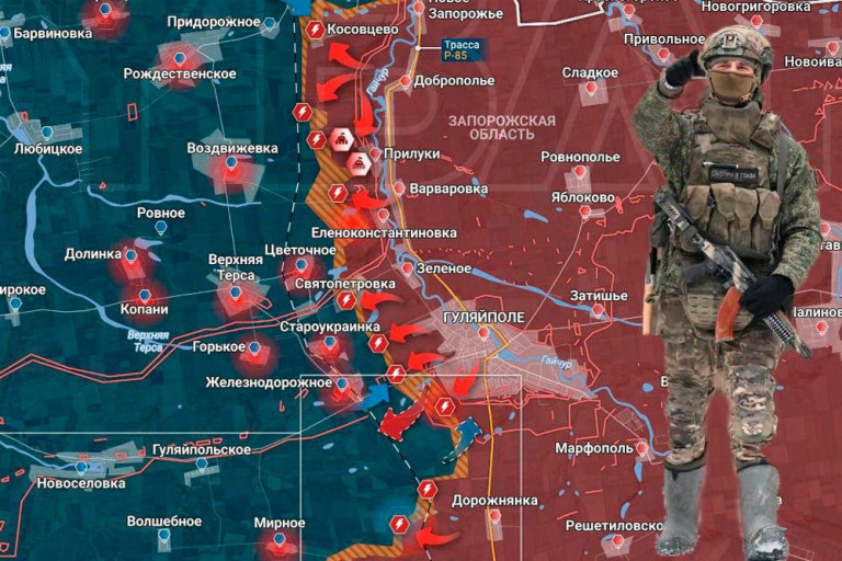 Карта СВО 29 января 2026 года 