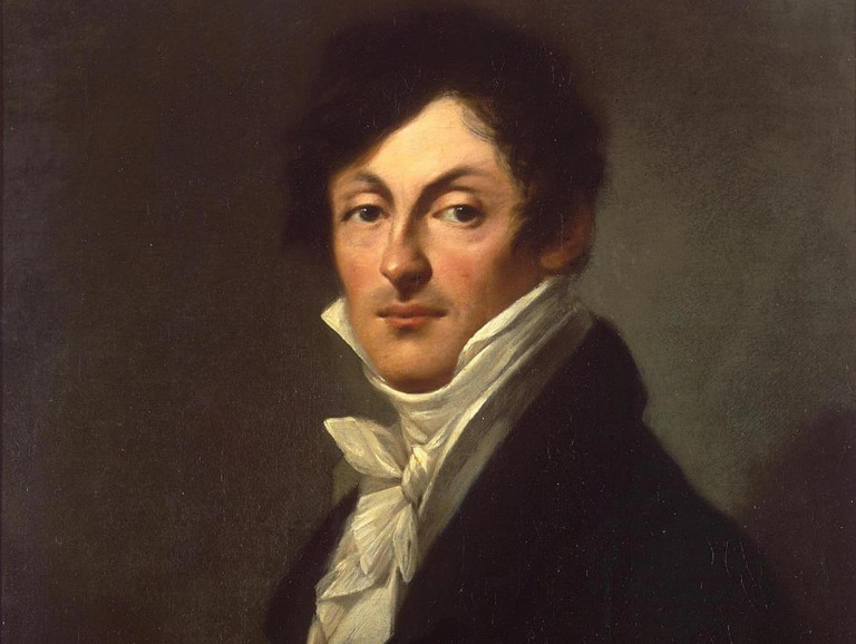 Заглавная иллюстрация. Генерал Остерман-Толстой на картине П-П. Прюдона