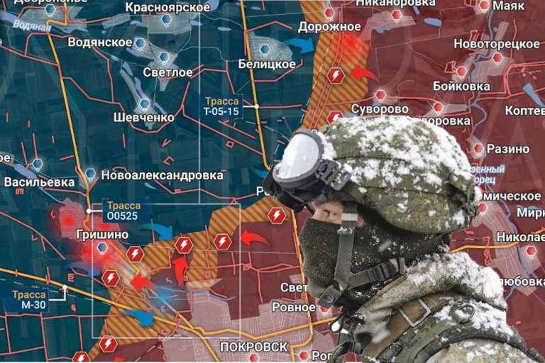 Карта СВО 30 января 2026 года 