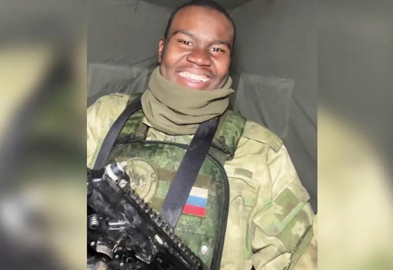 Нигериец воюет в зоне СВО против нацистов