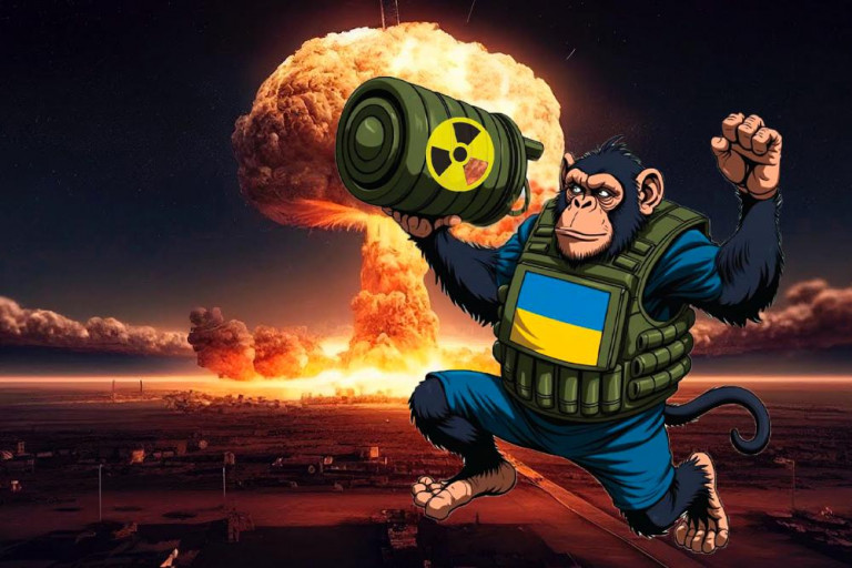 Украина превращается в обезьяну с гранатой