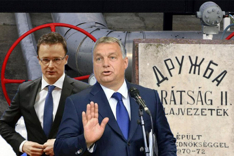 Петер Сийярто и Виктор Орбан