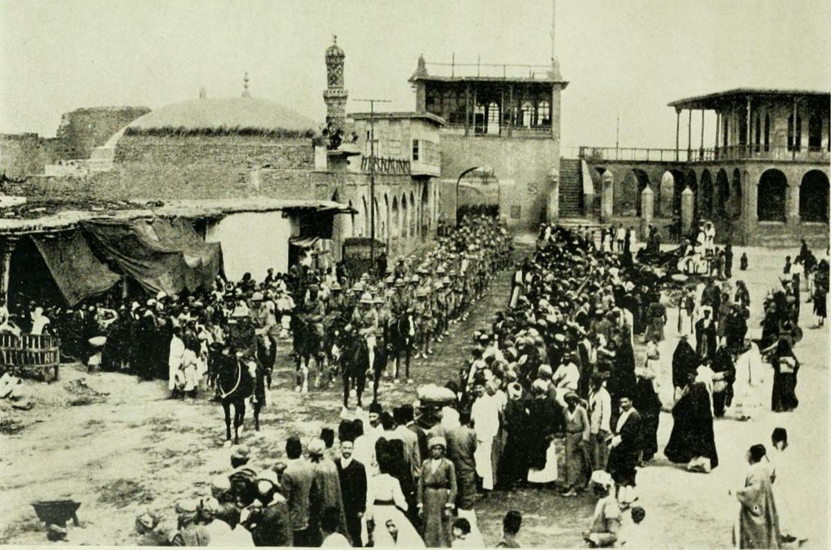 Британские войска в Ираке, начало XX века